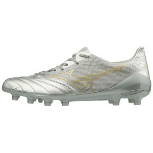 Ghete Fotbal Mizuno Morelia Neo II Beta Barbati - Argintii